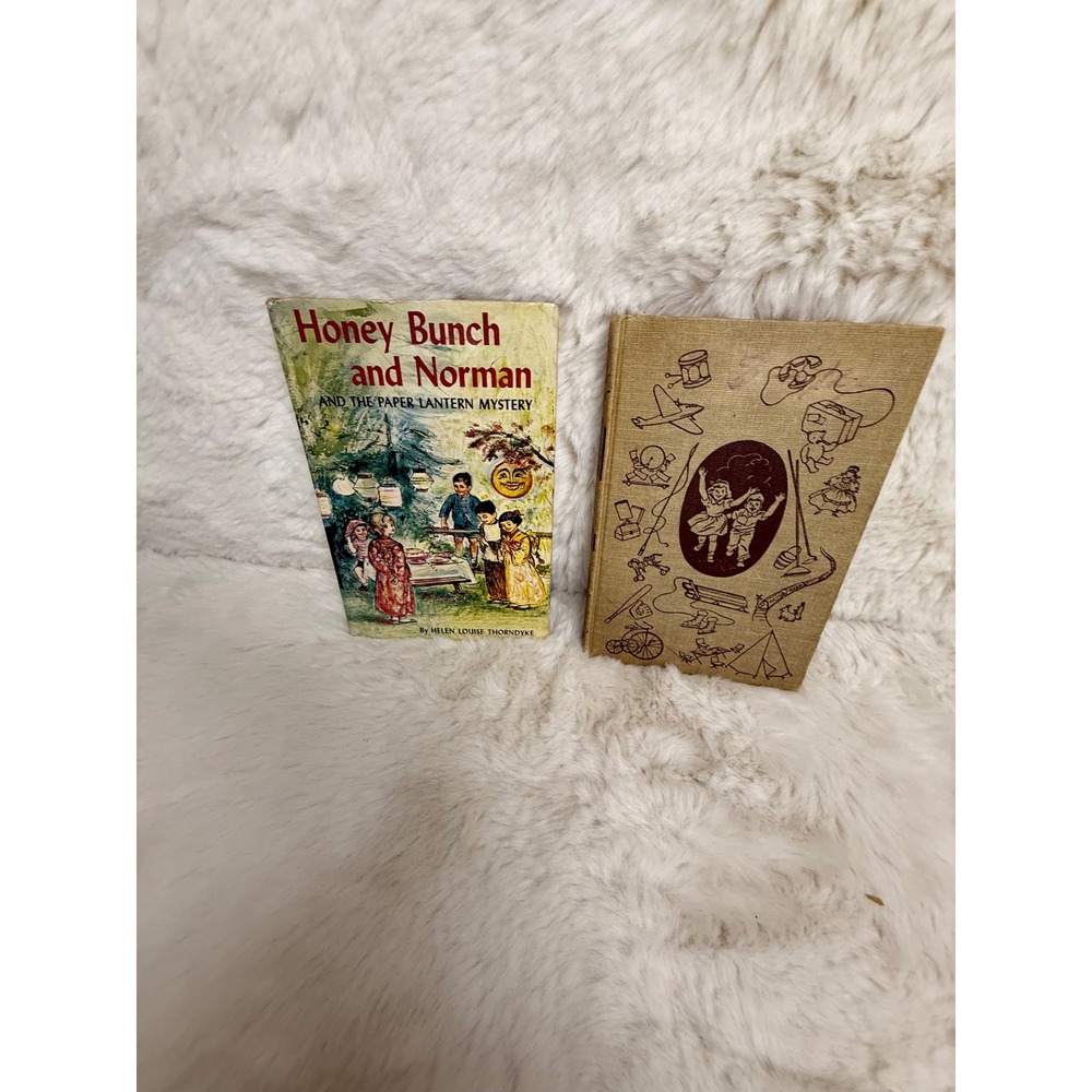 Vintage‎ Honey Bunch and Norman Books Lot of 2 Grosset & Dunlap Mystery Series